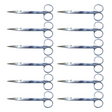 Medical Scissors Stainless Steel 13cm Sharp/Sharp 12/Pk