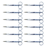 Medical Scissors Stainless Steel 13cm Sharp/Sharp 12/Pk