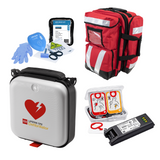 LIFEPAK CR2 Essential AED Plus FREE Red Trauma First Aid Backpack ($250 In FREE Gifts)