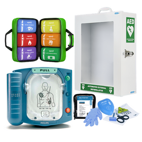 Heartstart HS1 Defibrillator First Aid Kit Bundle