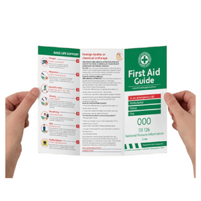 First Aid Leaflet 10/Pk - Green