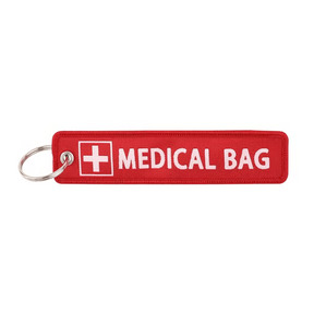 Embroidery Medical Bag Tag