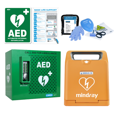 MINDRAY C1A Fully-Automatic Defib - Cabinet with Lock