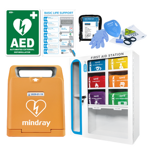 MINDRAY C1A Fully-Automatic Defib - With First Aid Station