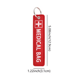 Embroidery Medical Bag Tag