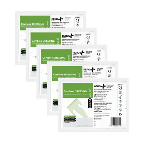 Combine Dressing 20cm x 91cm 5/Pk