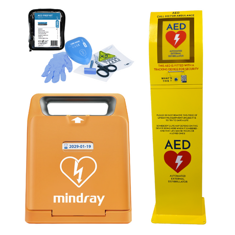 MINDRAY C1A Fully-Automatic Defib - With Floor Mount Cabinet