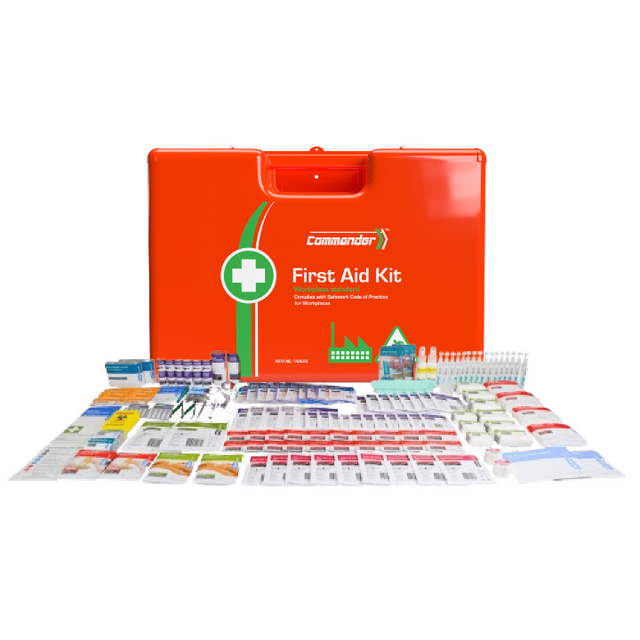 COMMANDER Rugged First Aid Kit 43 x 14.5 x 30.5cm