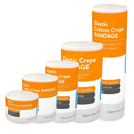 Elastic Crepe Bandage – Pack of 12