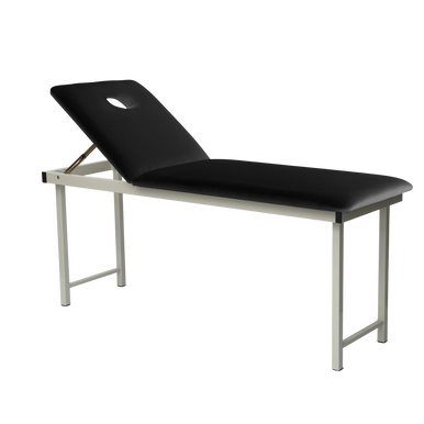 Pacific Medical Free Standing Treatment Couch with Face Hole - Black