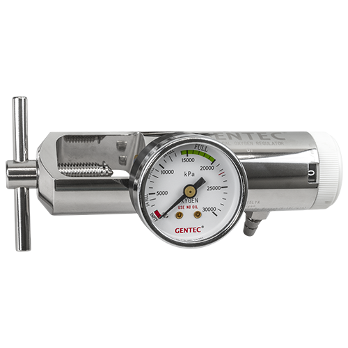Regulator/Flowmeter - Medical Oxygen - 25 Lpm - Gentec