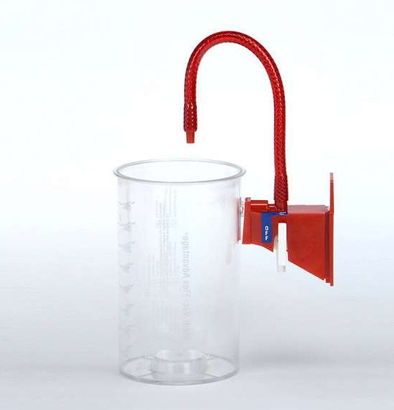 MediVac Suction 1500mL Reusable Canister