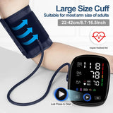 Kingclinic Blood Pressure Monitor Upper Arm Automatic BP Cuff Machine with LED