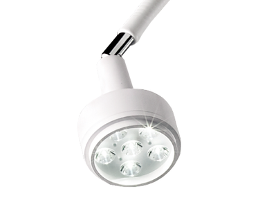 PML2 6W Examination Light White - Including Mobile Base and Wall Mount