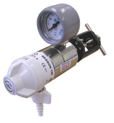 Medical Oxygen Regulator Flowmeter - 0 to 5 LPM  - Paediatric/Neonatal
