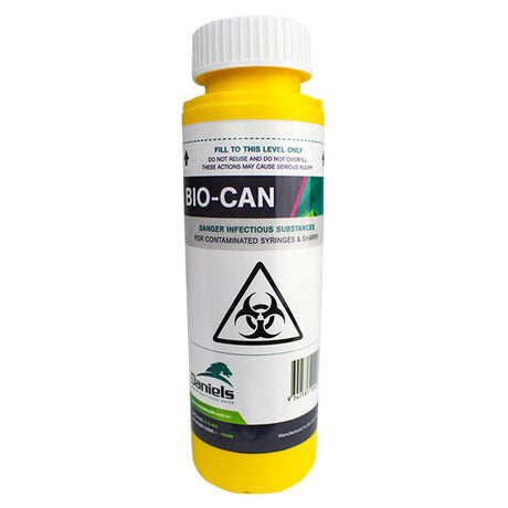 Sharps Disposal Containers 125mL