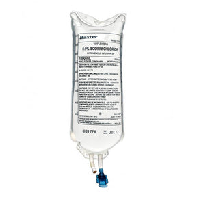 Baxter Sodium Chloride 0.9% IV Solution 1000ML