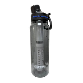 SURVIVAL Water Filter Bottle – 36oz / 1.06L