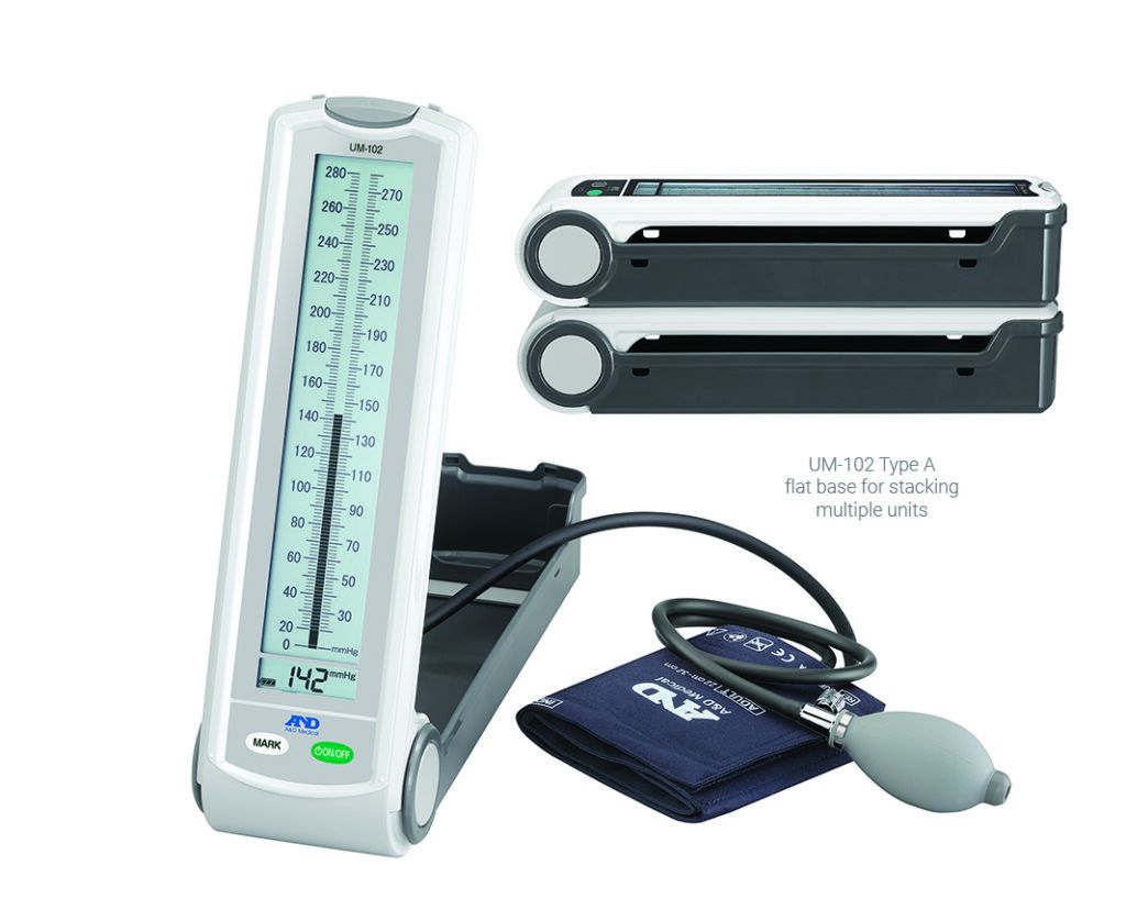A&D Medical UM-102 Type A Mercury-Free Sphygmomanometer