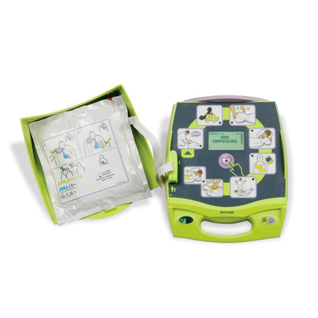 ZOLL AED Plus Defibrillator Bundle (incl bracket and sign)